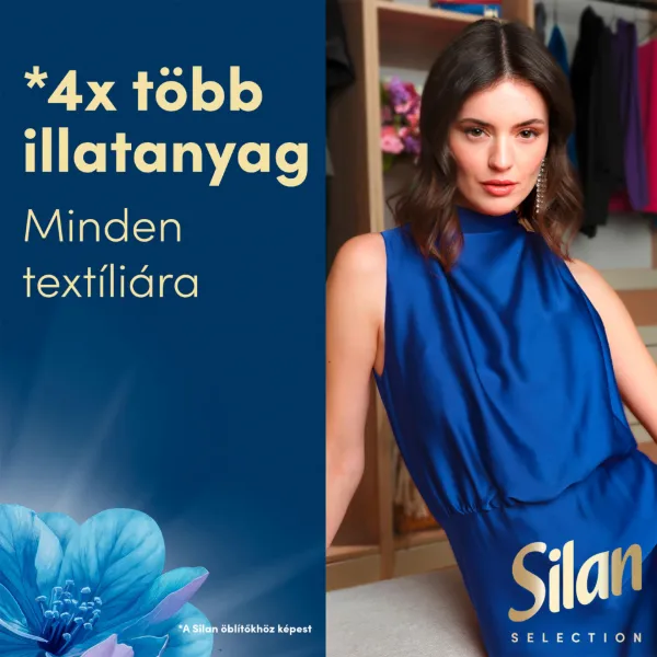 Silan Floral Essences Blue Jasmine mosóparfüm 30 mosás 540 ml  termékhez kapcsolódó kép