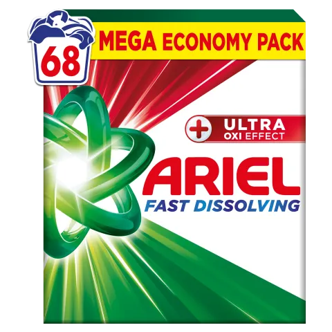 Ariel Mosópor +OXI Power Effect, 3.74 kg, 68 Mosáshoz termékhez kapcsolódó kép