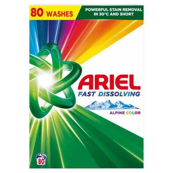 Ariel Alpine Color Mosópor, 4.4 kg, 80 Mosáshoz termékhez kapcsolódó kép