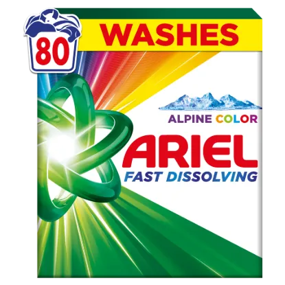 Ariel Alpine Color Mosópor, 4.4 kg, 80 Mosáshoz termékhez kapcsolódó kép