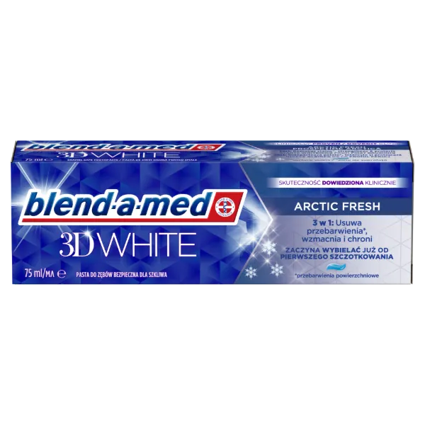 Blend-a-med 3D White Arctic Fresh Fogkrém 75 ml termékhez kapcsolódó kép
