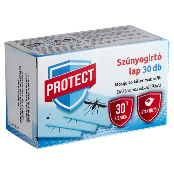 Protect Plus szúnyogirtó lap elektromos készülékhez 30 db termékhez kapcsolódó kép