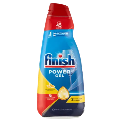 Finish Power Gel Citrom gépi mosogató gél 45 mosás 900 ml  termékhez kapcsolódó kép