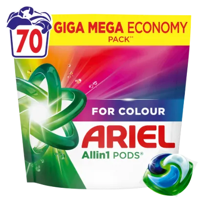 Ariel Allin1 PODS Folyékony Mosókapszula Színes Ruhákhoz, 70 Mosáshoz termékhez kapcsolódó kép