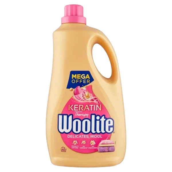 Woolite Keratin Therapy mosószer kényes ruhákhoz 60 mosás 3,6 l termékhez kapcsolódó kép