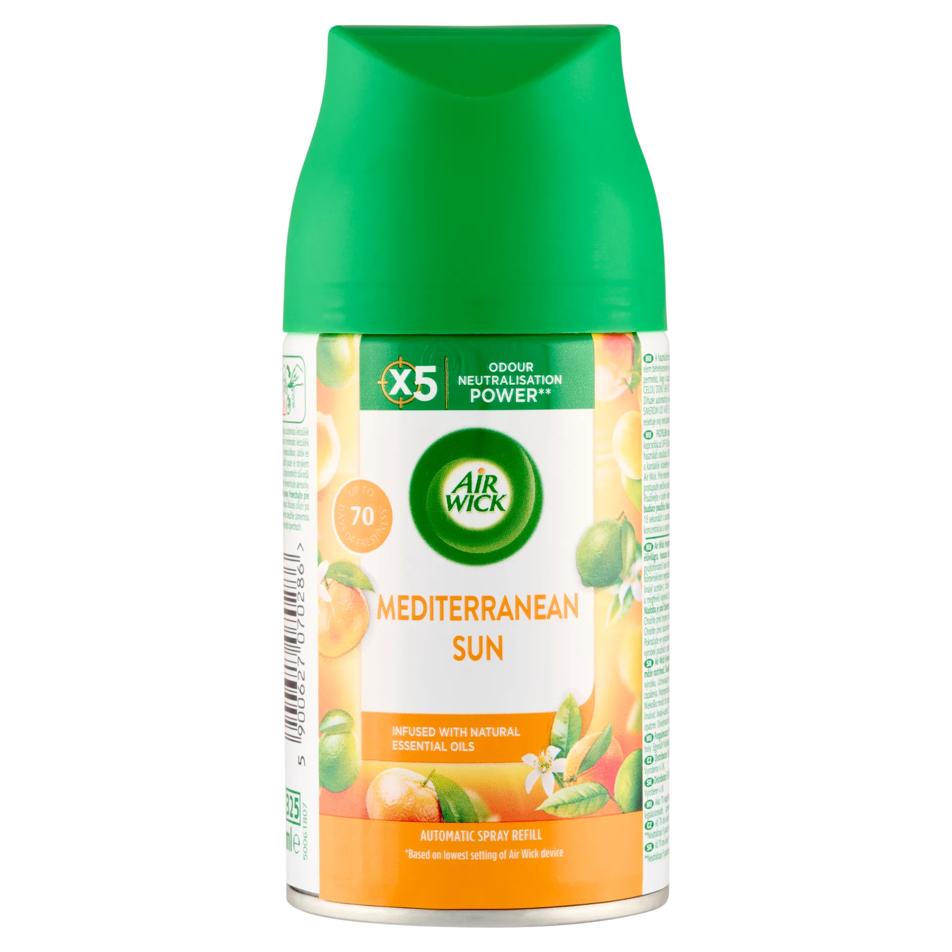 Air Wick Freshmatic Mediterrán Nyár automata légfrissítő spray utántöltő 250 ml