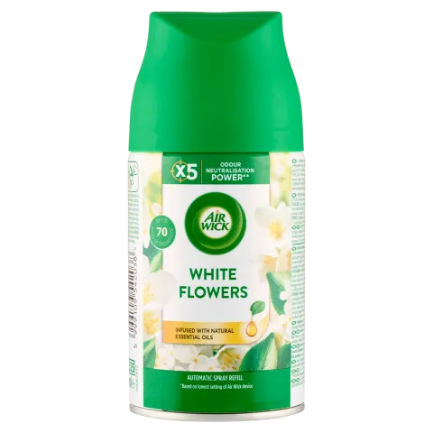 Air Wick Freshmatic Fehér Virágok automata légfrissítő spray utántöltő 250 ml termékhez kapcsolódó kép