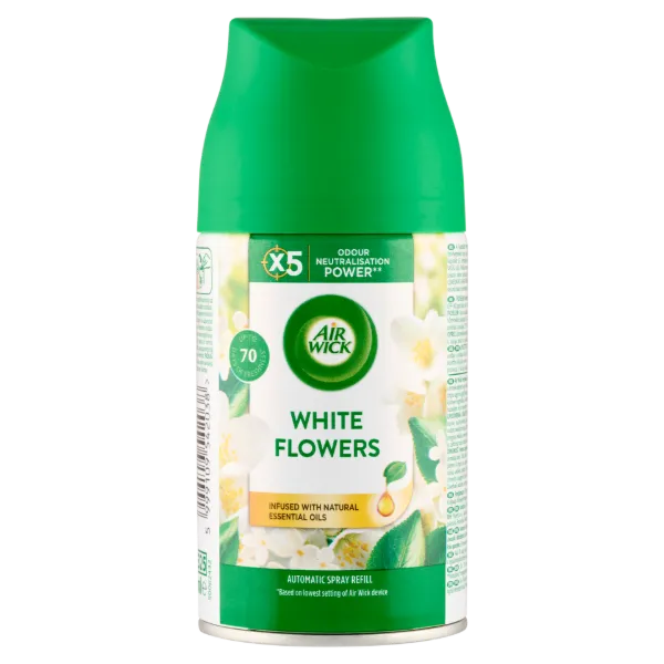 Air Wick Freshmatic Fehér Virágok automata légfrissítő spray utántöltő 250 ml termékhez kapcsolódó kép