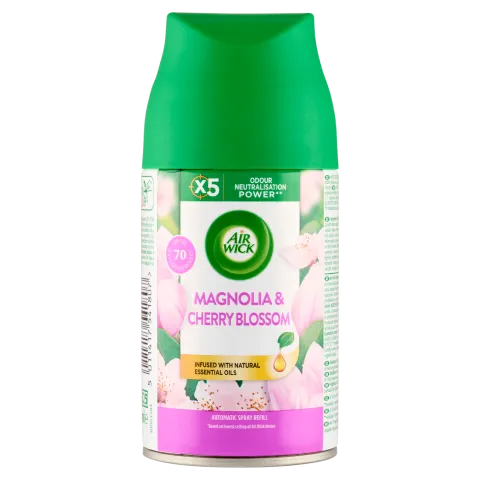 Air Wick Freshmatic Magnólia és Cseresznyevirág automata légfrissítő spray utántöltő 250 ml termékhez kapcsolódó kép