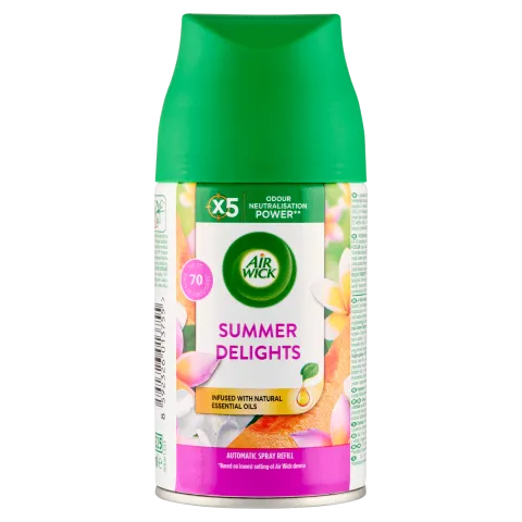 Air Wick Freshmatic Nyári Hangulatok automata légfrissítő spray utántöltő 250 ml termékhez kapcsolódó kép