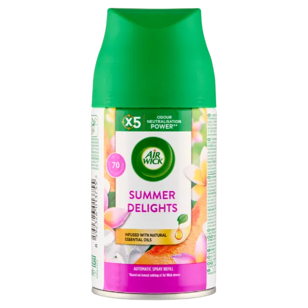 Air Wick Freshmatic Nyári Hangulatok automata légfrissítő spray utántöltő 250 ml termékhez kapcsolódó kép