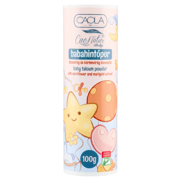 Caola CaoNatur babahintőpor búzavirág és körömvirág kivonattal 100 g termékhez kapcsolódó kép