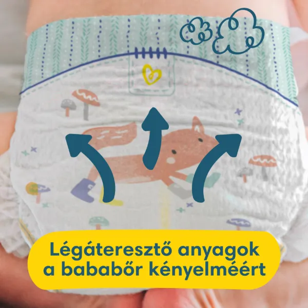 Pampers Premium Care - havi pelenkacsomag, Méret: 4, 174 Pelenka, 9kg-14kg termékhez kapcsolódó kép