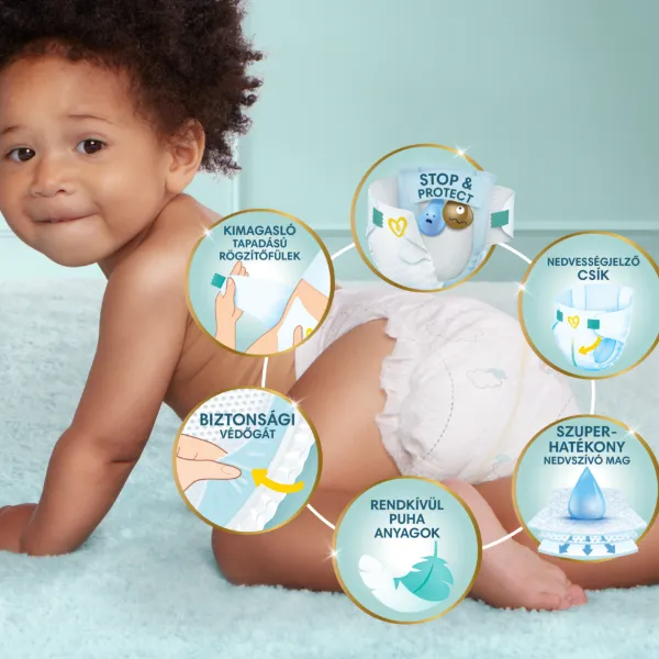 Pampers Premium Care Pelenka - havi pelenkacsomag, Méret: 3, 200 db, 6kg-10kg termékhez kapcsolódó kép