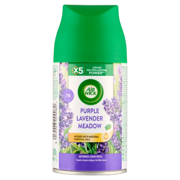 Air Wick Freshmatic Lila Levendula Mező automata légfrissítő spray utántöltő 250 ml termékhez kapcsolódó kép