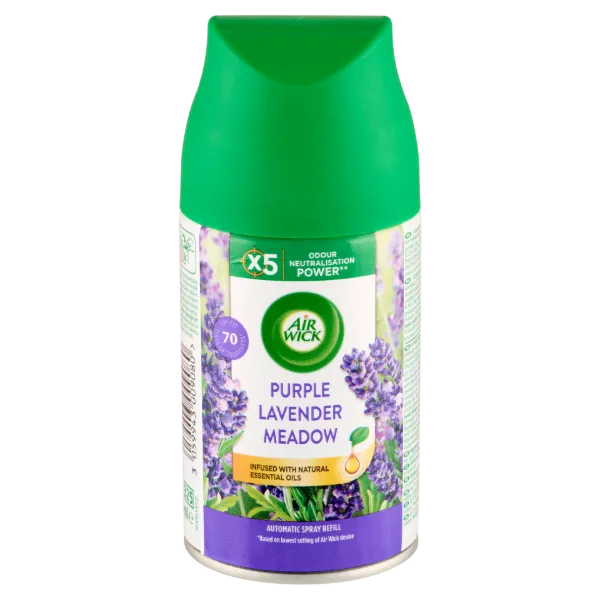 Air Wick Freshmatic Lila Levendula Mező automata légfrissítő spray utántöltő 250 ml termékhez kapcsolódó kép
