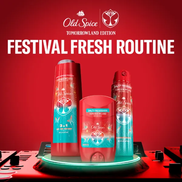 Old Spice Rock Star férfi tusfürdő és sampon, 400 ml termékhez kapcsolódó kép