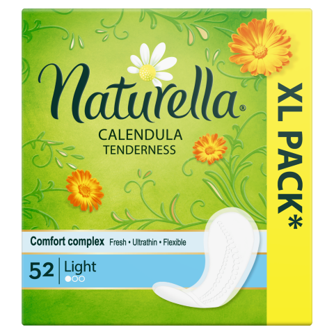 Naturella Light Calendula Tenderness Tisztasági Betét X52 termékhez kapcsolódó kép