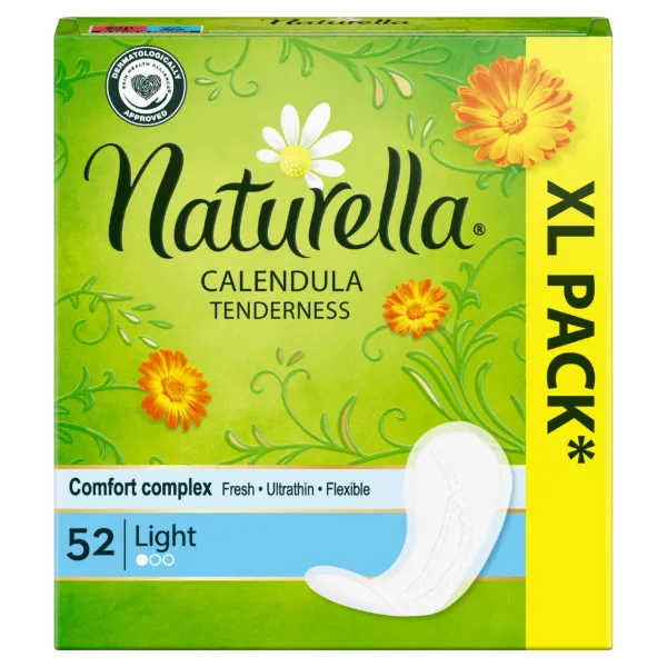Naturella Light Calendula Tenderness Tisztasági Betét X52 termékhez kapcsolódó kép