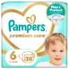 Pampers Premium Care Pelenka, Méret: 6, 38 db, 13kg-18kg termékhez kapcsolódó kép