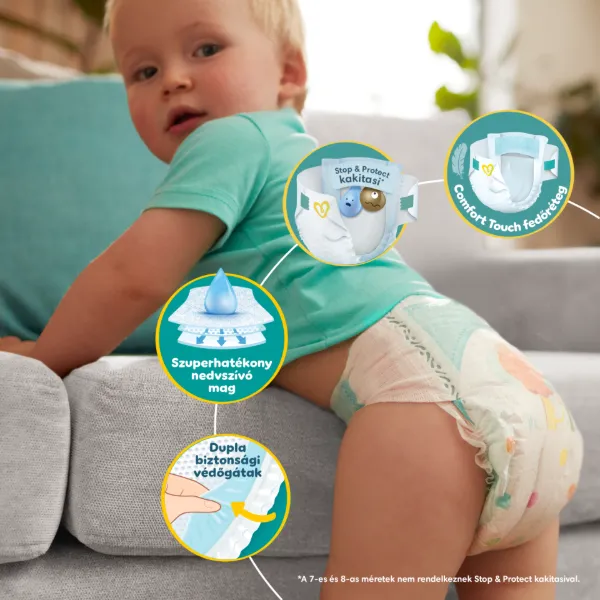 Pampers Active Baby pelenka - Méret: 3, 66 db pelenka, 6kg-10kg termékhez kapcsolódó kép