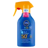 NIVEA SUN Kids Protect & Care hidratáló szórófejes gyermek naptej FF50+ 270 ml  termékhez kapcsolódó kép