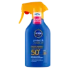 NIVEA SUN Protect & Moisture hidratáló szórófejes naptej FF50+ 270 ml  termékhez kapcsolódó kép