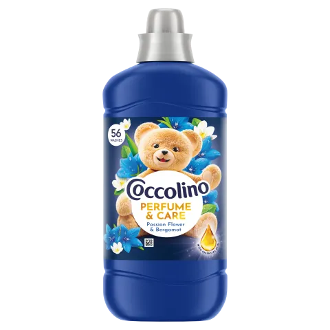 Coccolino Perfume & Care Passion Flower & Bergamot öblítőkoncentrátum 56 mosás 1288 ml termékhez kapcsolódó kép