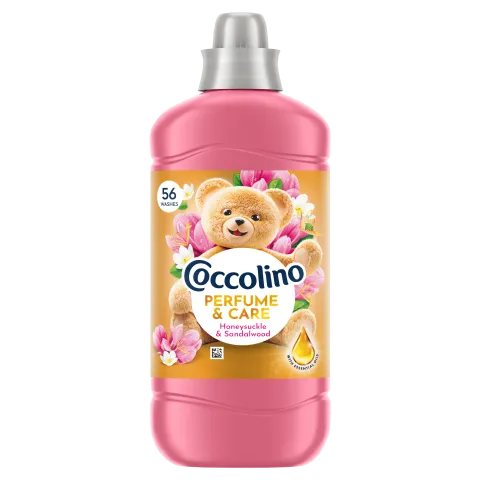 Coccolino Perfume & Care Honeysuckle & Sandalwood öblítőkoncentrátum 56 mosás 1288 ml termékhez kapcsolódó kép