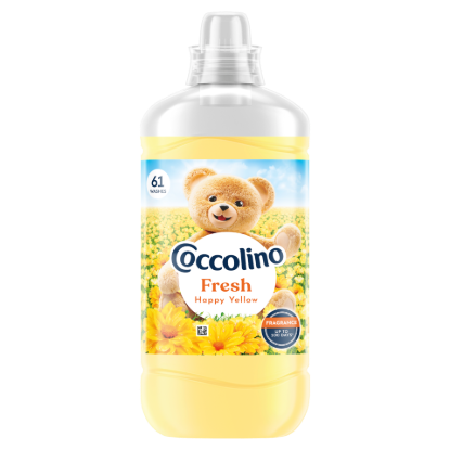 Coccolino Fresh Happy Yellow öblítőkoncentrátum 61 mosás 1403 ml termékhez kapcsolódó kép