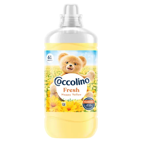 Coccolino Fresh Happy Yellow öblítőkoncentrátum 61 mosás 1403 ml termékhez kapcsolódó kép
