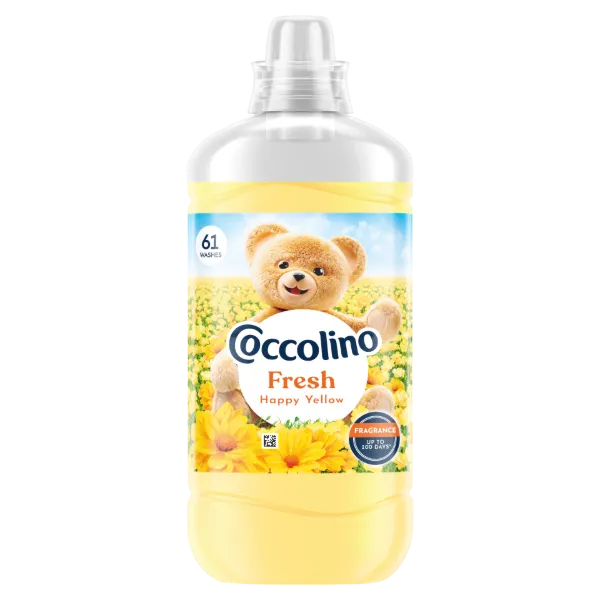 Coccolino Fresh Happy Yellow öblítőkoncentrátum 61 mosás 1403 ml termékhez kapcsolódó kép