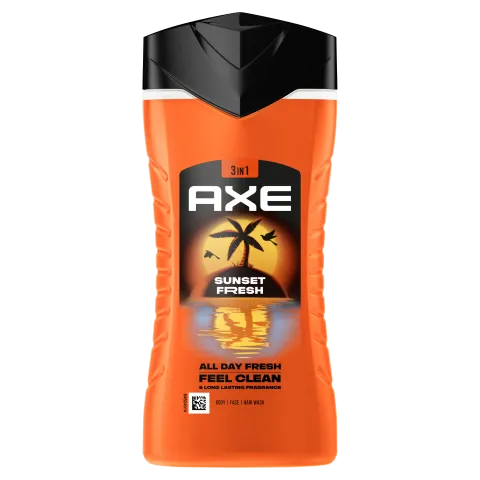 Axe Sunset Fresh 3 in 1 tusfürdő 250 ml termékhez kapcsolódó kép