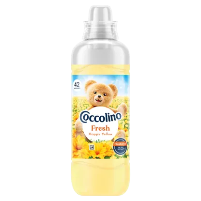 Coccolino Fresh Happy Yellow öblítőkoncentrátum 42 mosás 966 ml termékhez kapcsolódó kép