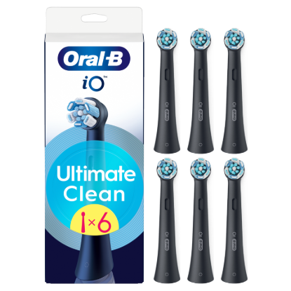 Oral-B iO Series Ultimate Clean, Fekete, Eredeti Fogkefefej, CrissCross Sörték, 6 termékhez kapcsolódó kép