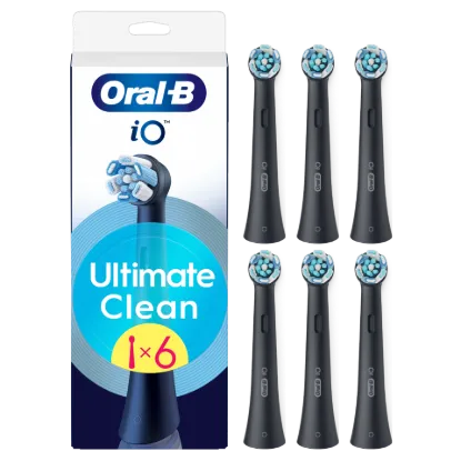 Oral-B iO Series Ultimate Clean, Fekete, Eredeti Fogkefefej, CrissCross Sörték, 6 termékhez kapcsolódó kép