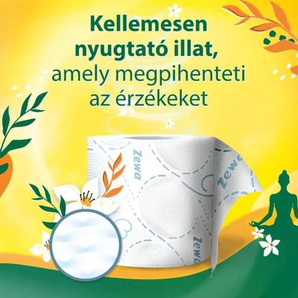 Zewa Deluxe Mindful Balance toalettpapír 3 rétegű 16 tekercs termékhez kapcsolódó kép