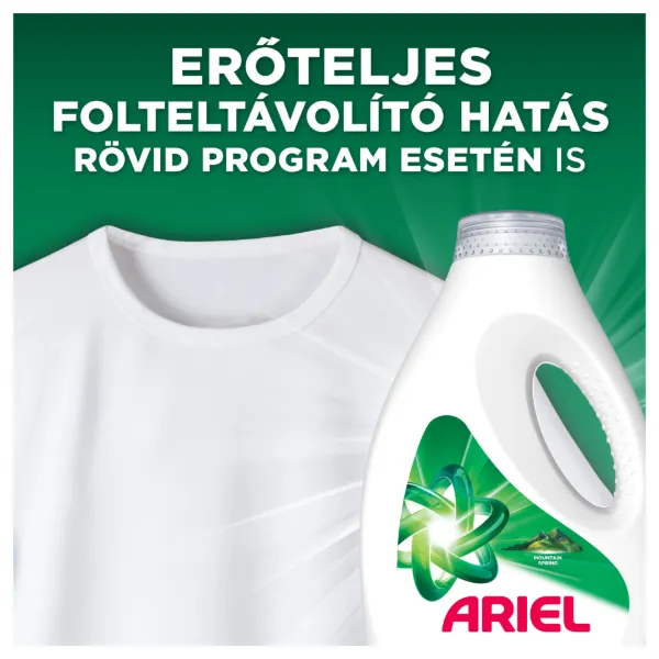 Ariel Mountain Spring Universal Folyékony Mosószer, 4.5 l, 100 Mosáshoz termékhez kapcsolódó kép
