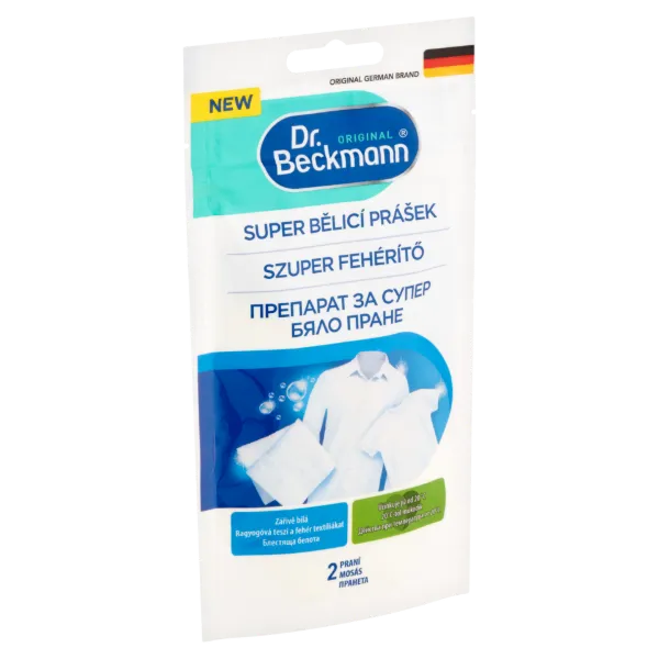 Dr. Beckmann szuper fehérítő 80g termékhez kapcsolódó kép