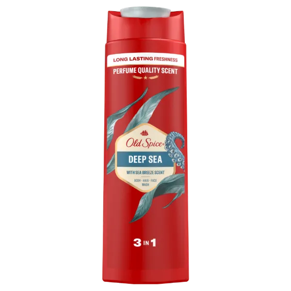 Old Spice Deep Sea Férfi Sampon és Tusfürdő, Hosszan Tartó Frissesség, 400 ml termékhez kapcsolódó kép