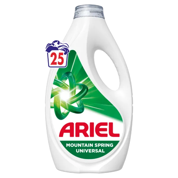 Ariel Mountain Spring Universal Folyékony Mosószer, 1.125 l, 25 Mosáshoz termékhez kapcsolódó kép