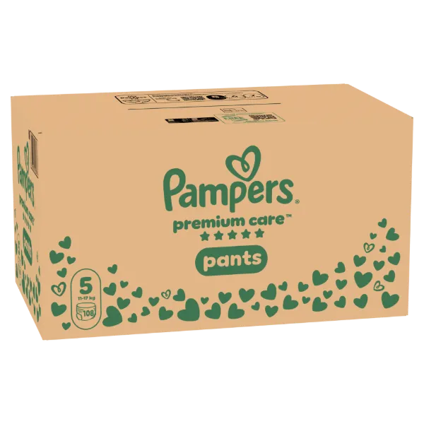Pampers Premium Care Bugyipelenka, Méret: 5, 108 db Pelenka, 11kg-17kg termékhez kapcsolódó kép