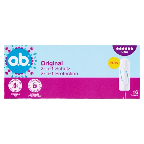 o.b. Original Ultra tampon 16 db termékhez kapcsolódó kép