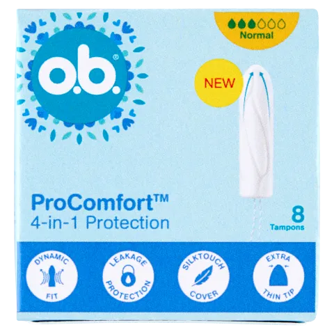 o.b. ProComfort Normal tampon 8 db termékhez kapcsolódó kép
