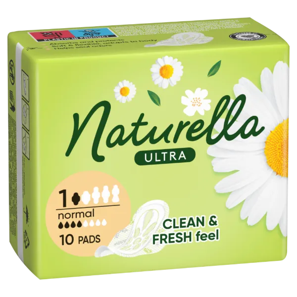 Naturella egészségügyi betét Ultra Camomile 10 termékhez kapcsolódó kép