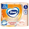 Zewa Deluxe Cashmere Peach 3 rétegű toalettpapír 4 tekercs termékhez kapcsolódó kép