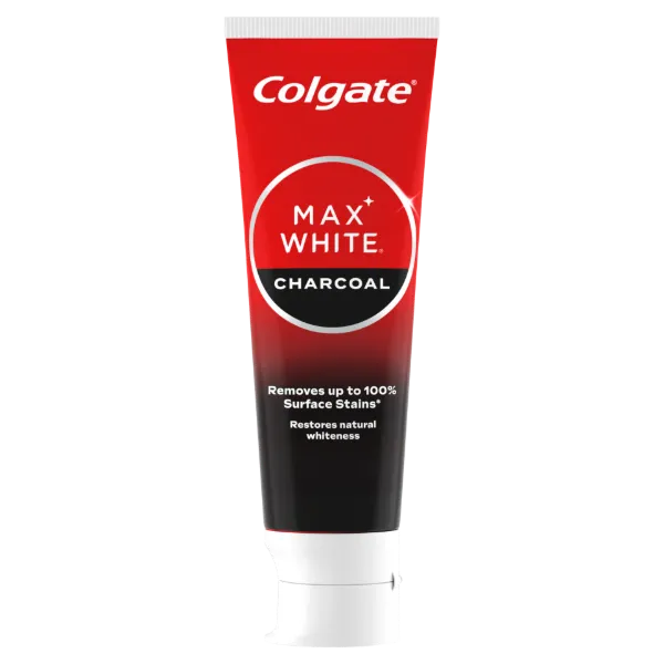 Colgate Max White Charcoal fogfehérítő fogkrém 75 ml termékhez kapcsolódó kép