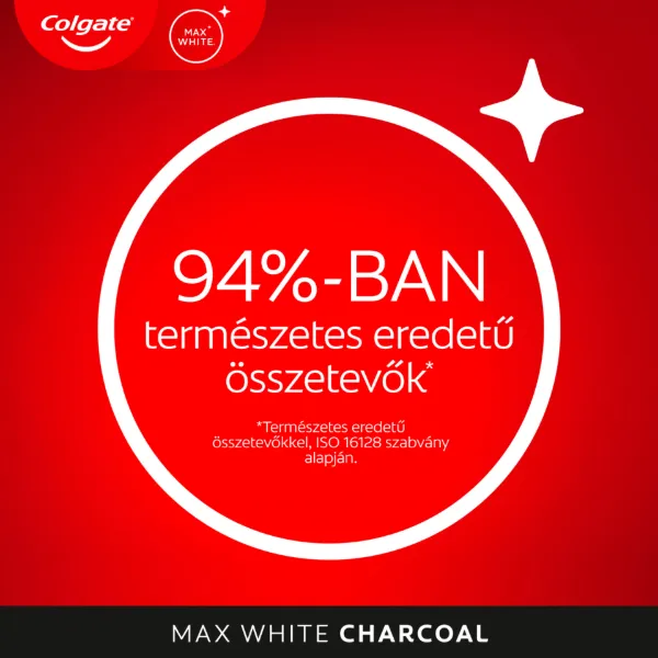 Colgate Max White Charcoal fogfehérítő fogkrém 75 ml termékhez kapcsolódó kép