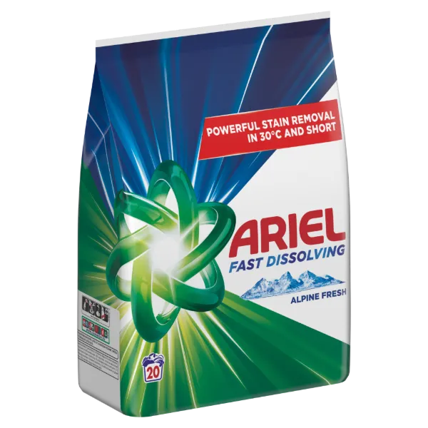 Ariel Alpine Fresh Mosópor, 1.1 kg, 20 Mosáshoz termékhez kapcsolódó kép