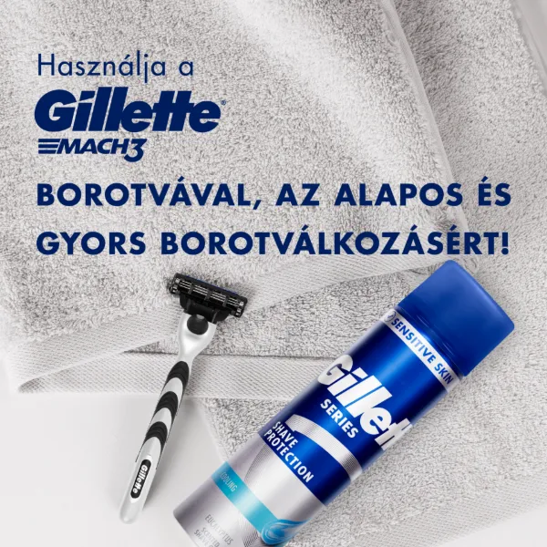 Gillette Series Hűsítő Borotvazselé Eukaliptusszal, 200ml termékhez kapcsolódó kép